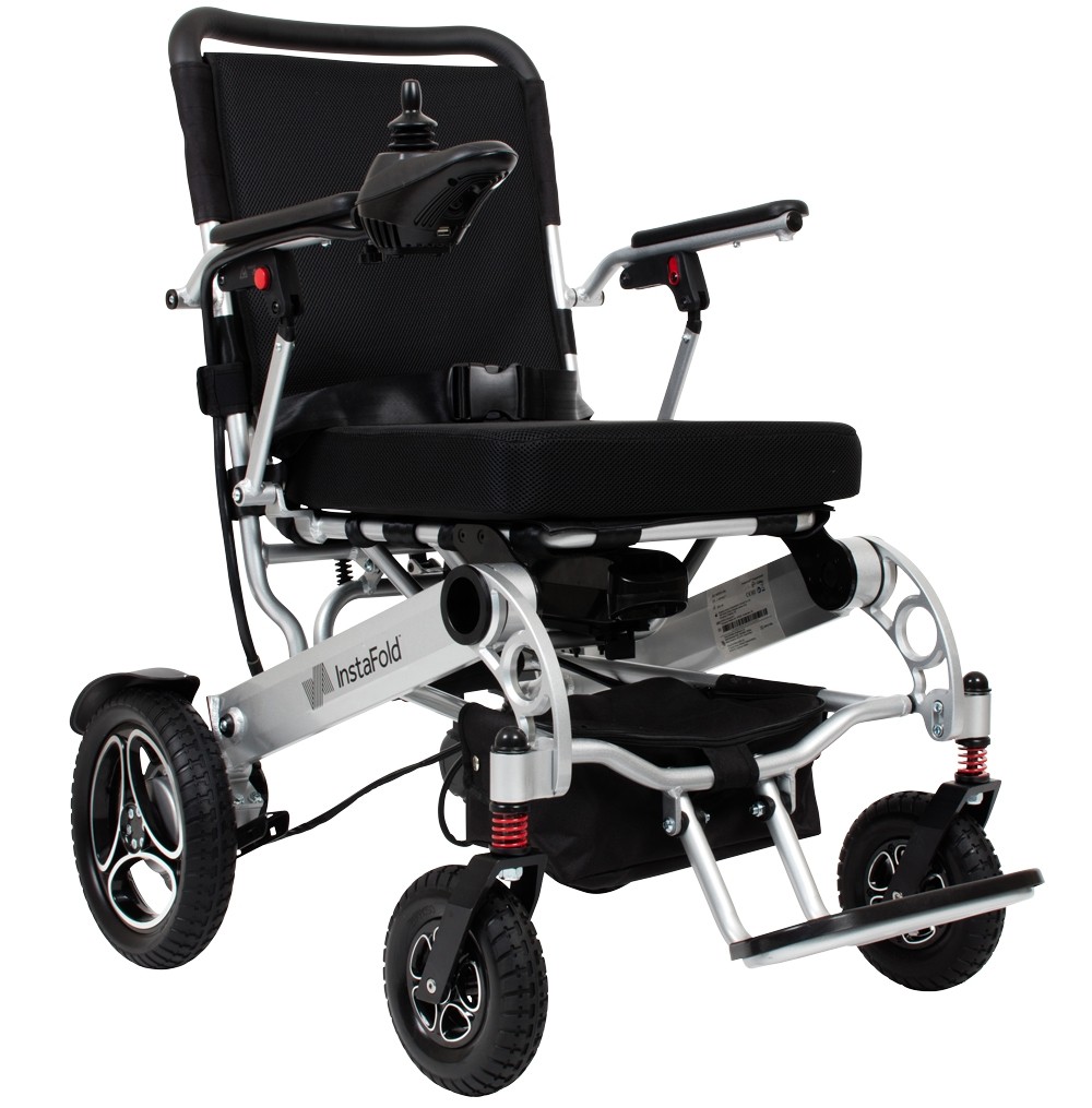 klappbarer Elektro-Rollstuhl Instafold