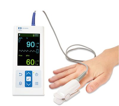 Nellcor Pulsoximeter Set mit Fingersensor PM10N
