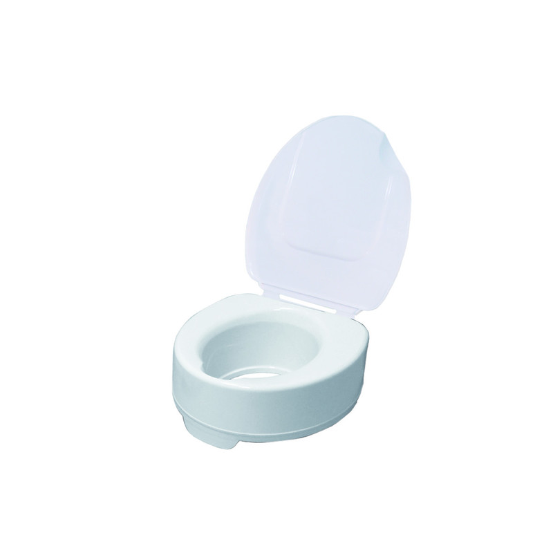 Toilettensitzerhöhung Ticco mit Deckel in 15 cm